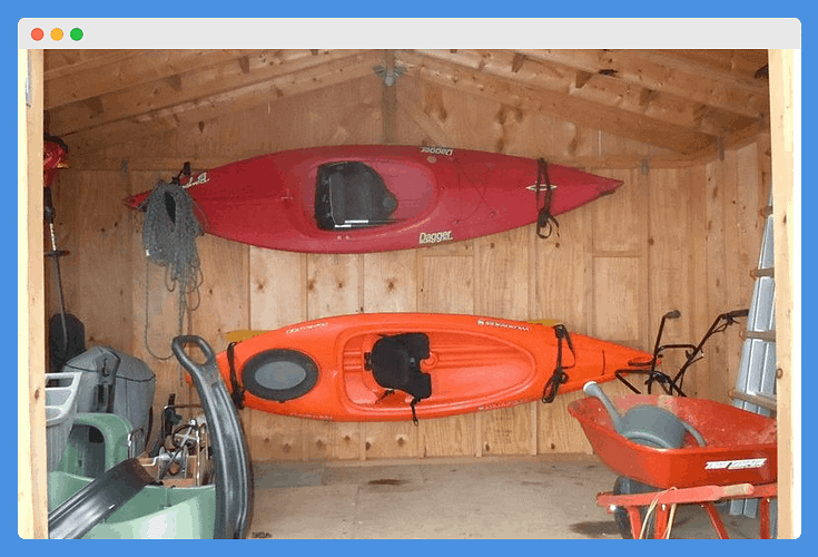 5 Best Ways To Store A Kayak In The Garage Kayak Help